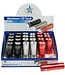 HQ HQ Toonbankdisplay met 3 LED's 24 stuks Aluminium Zaklampen