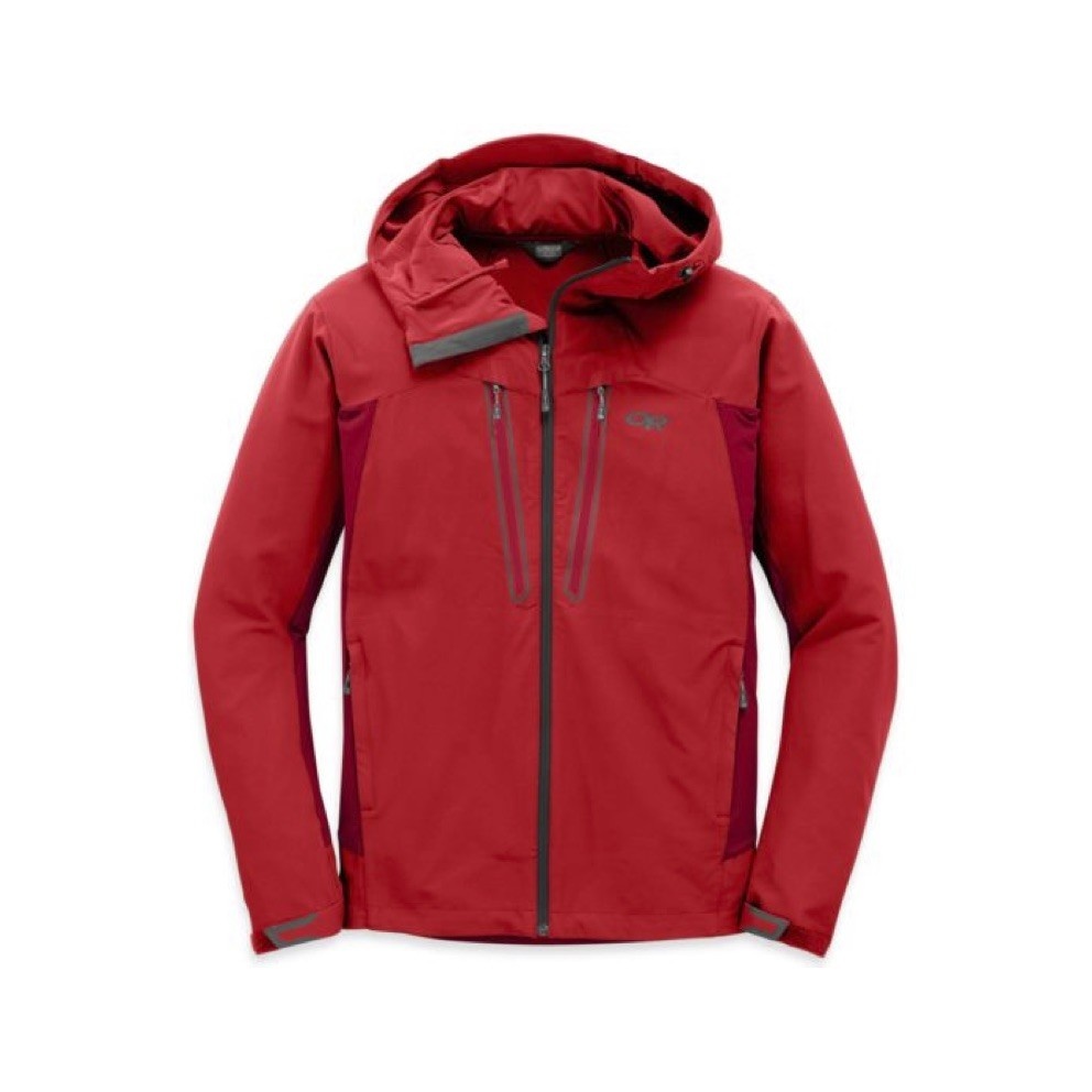 outdoor research ferrosi summit hooded softshell jacket