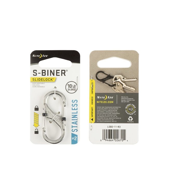 Nite Ize Carabiner SlideLock S-Biner