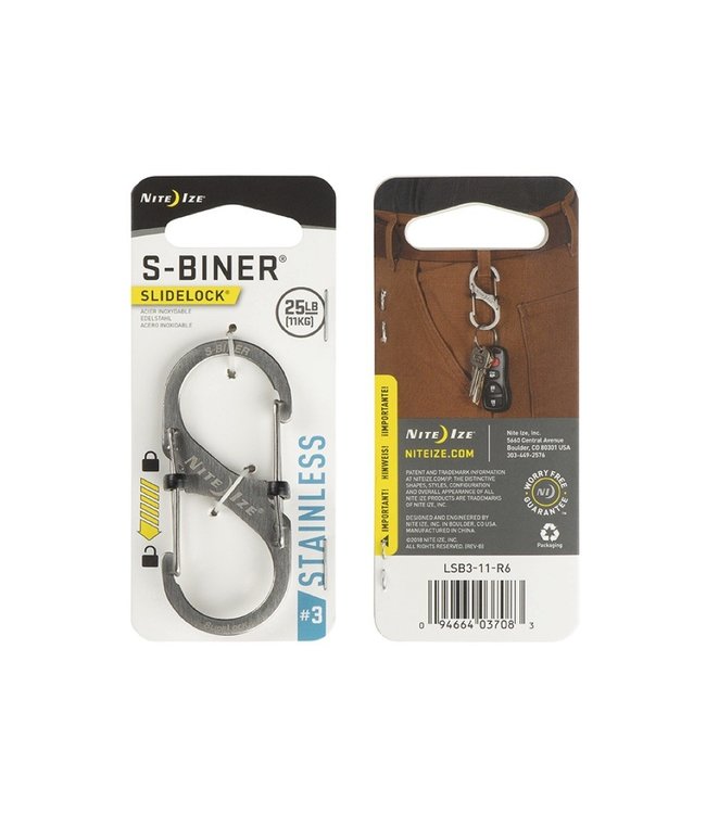 Nite Ize Carabiner SlideLock S-Biner