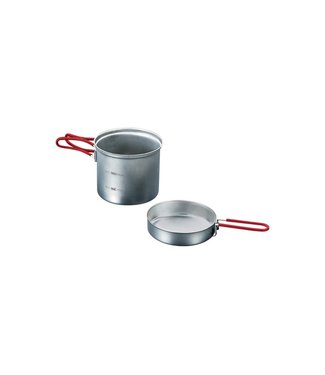 Evernew Evernew Titanium Ultra Light Cooker Set Deep Type (Made In Japan)