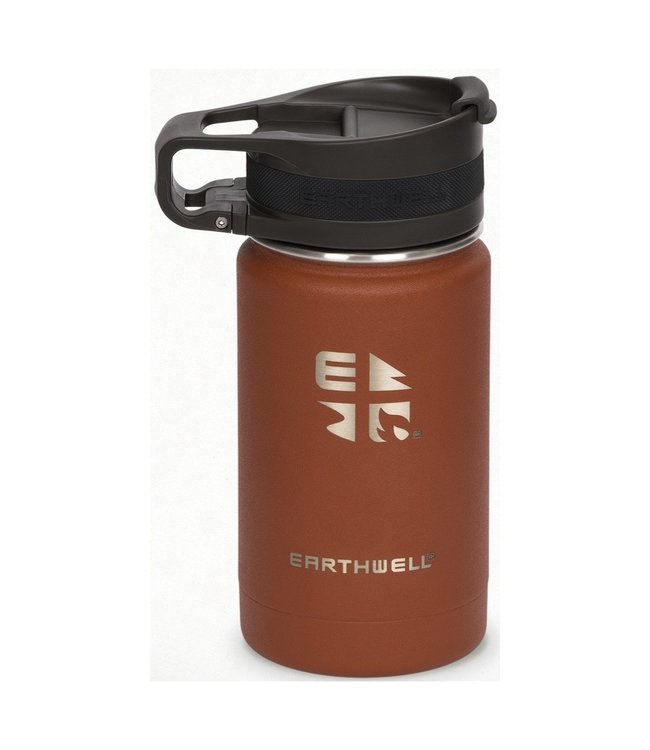 Earthwell Vacuum Bottle 12oz w/Roaster Loop Cap
