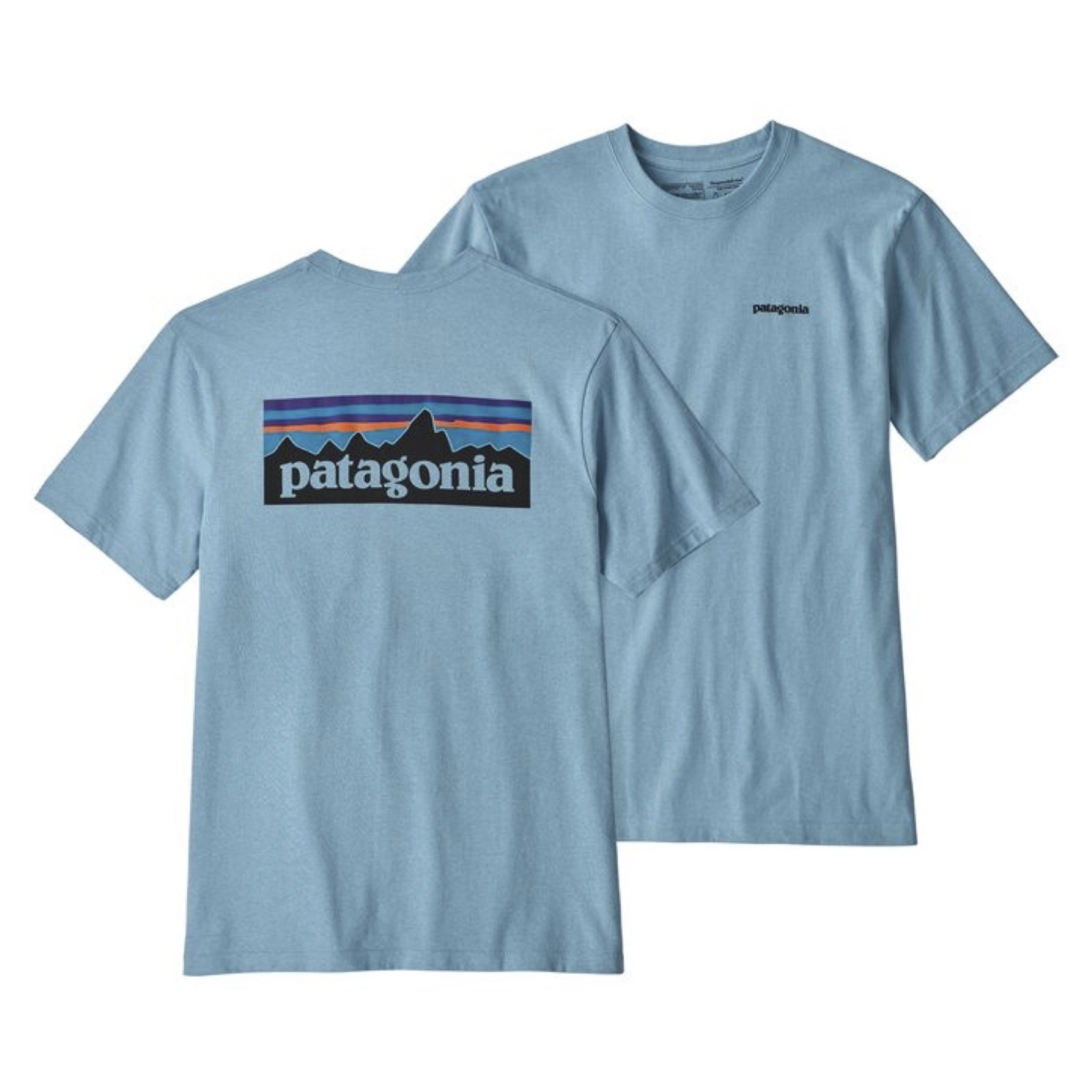 patagonia p6 logo tee