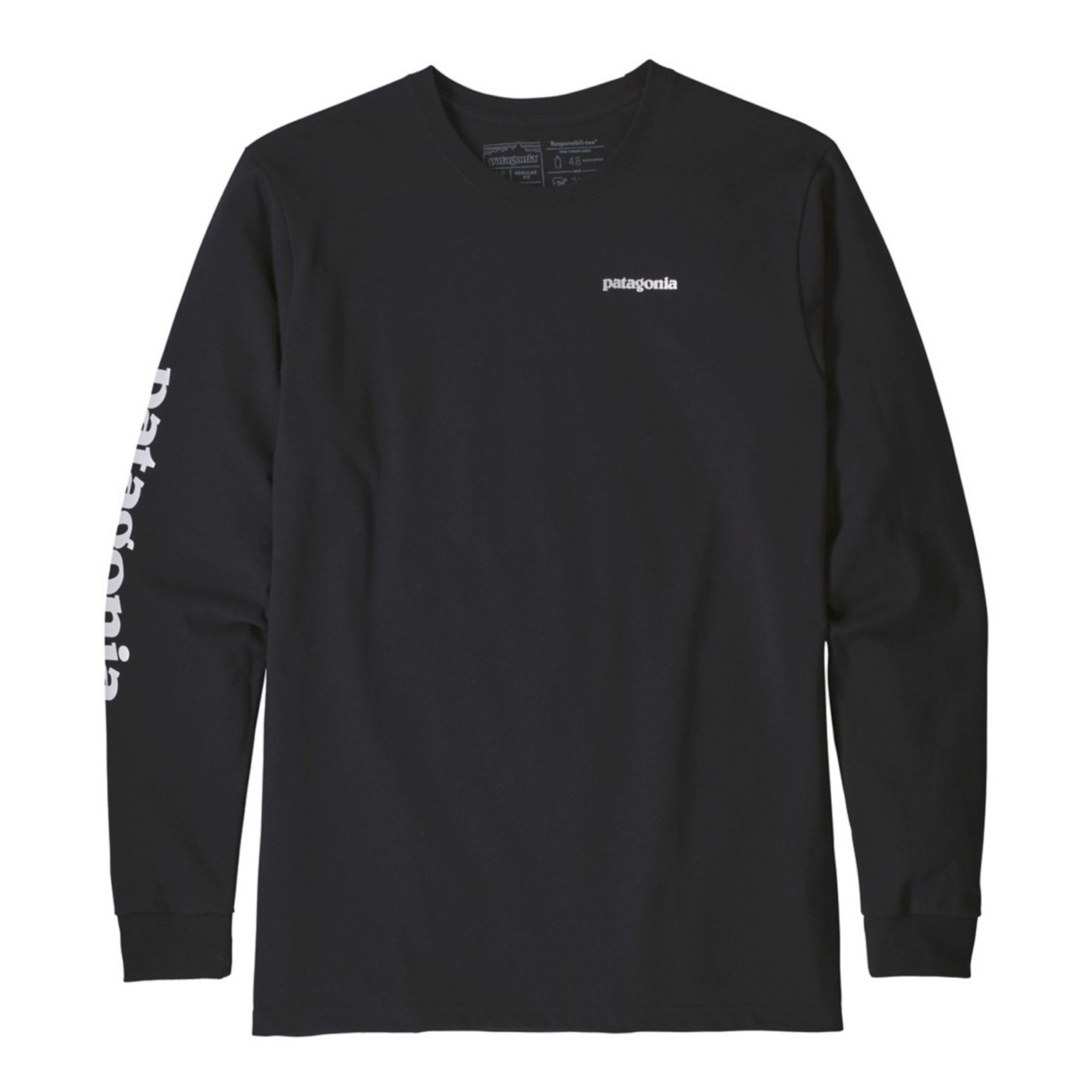 patagonia long sleeve white t shirt