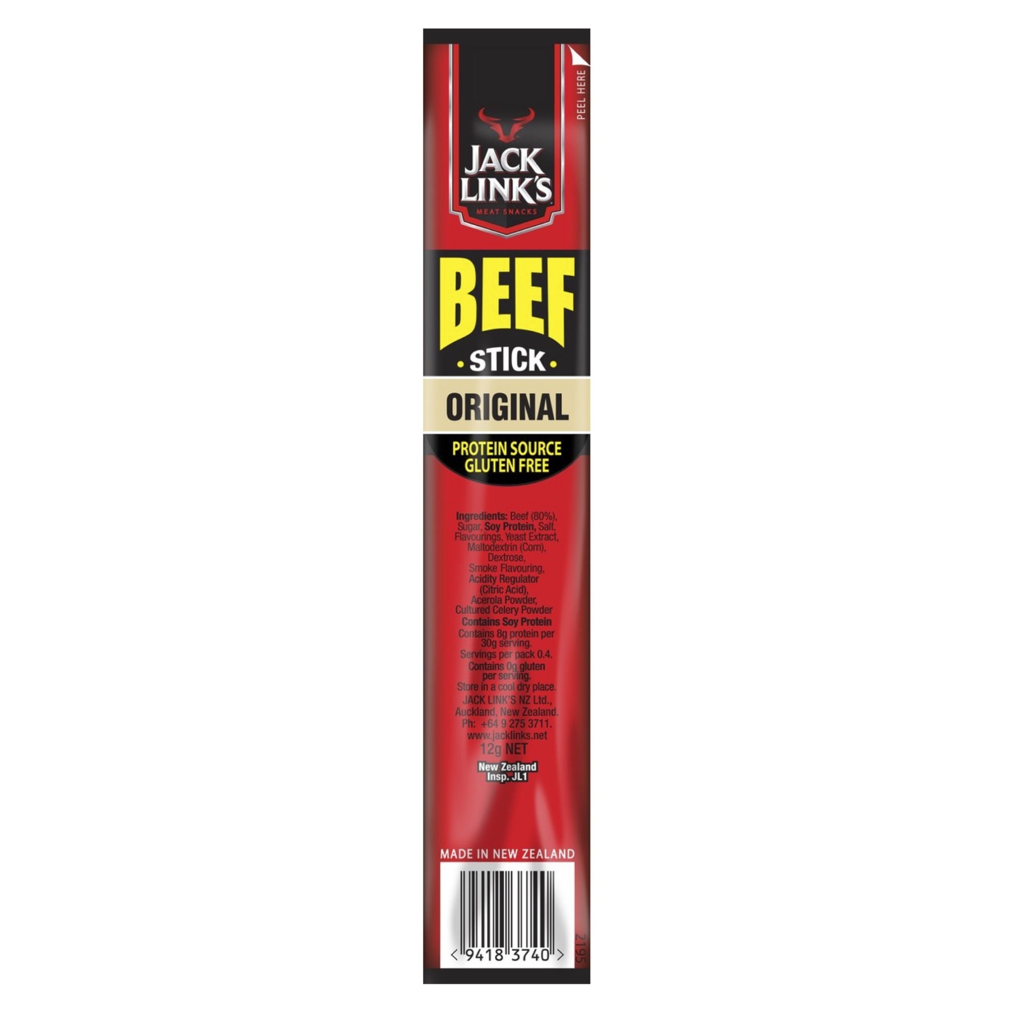 Jack Links Beef Stick 12g Outdoor Life Singapore