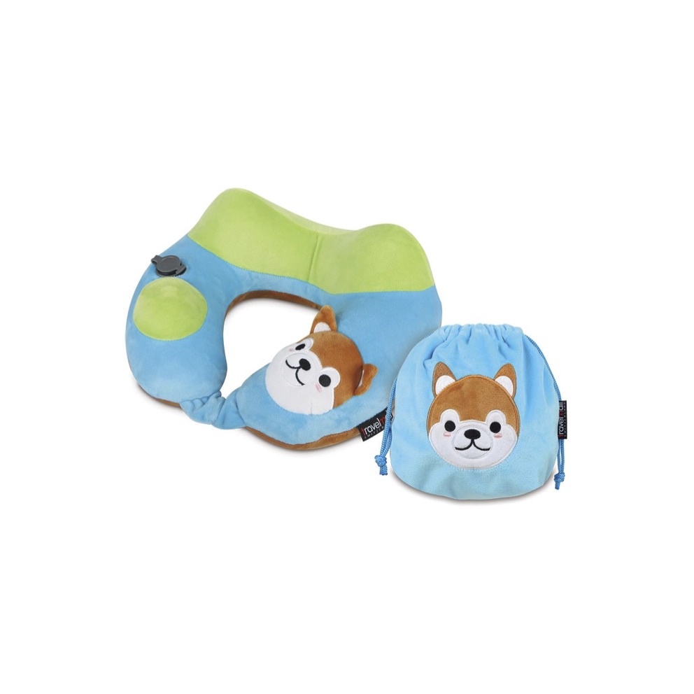 Travelmall Kid's Inflatable Travel Pillow Outdoor Life Singapore