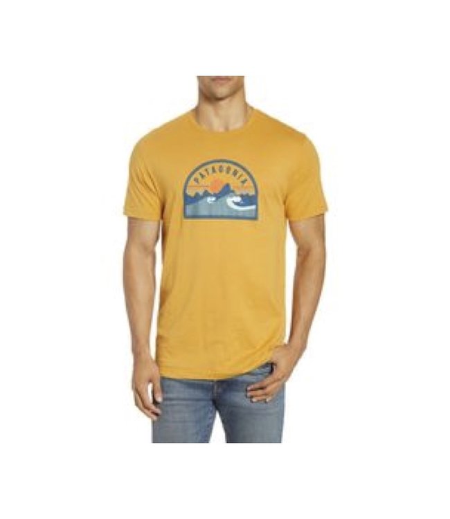 Patagonia Men's Boardie Badge Organic TShirt Outdoor