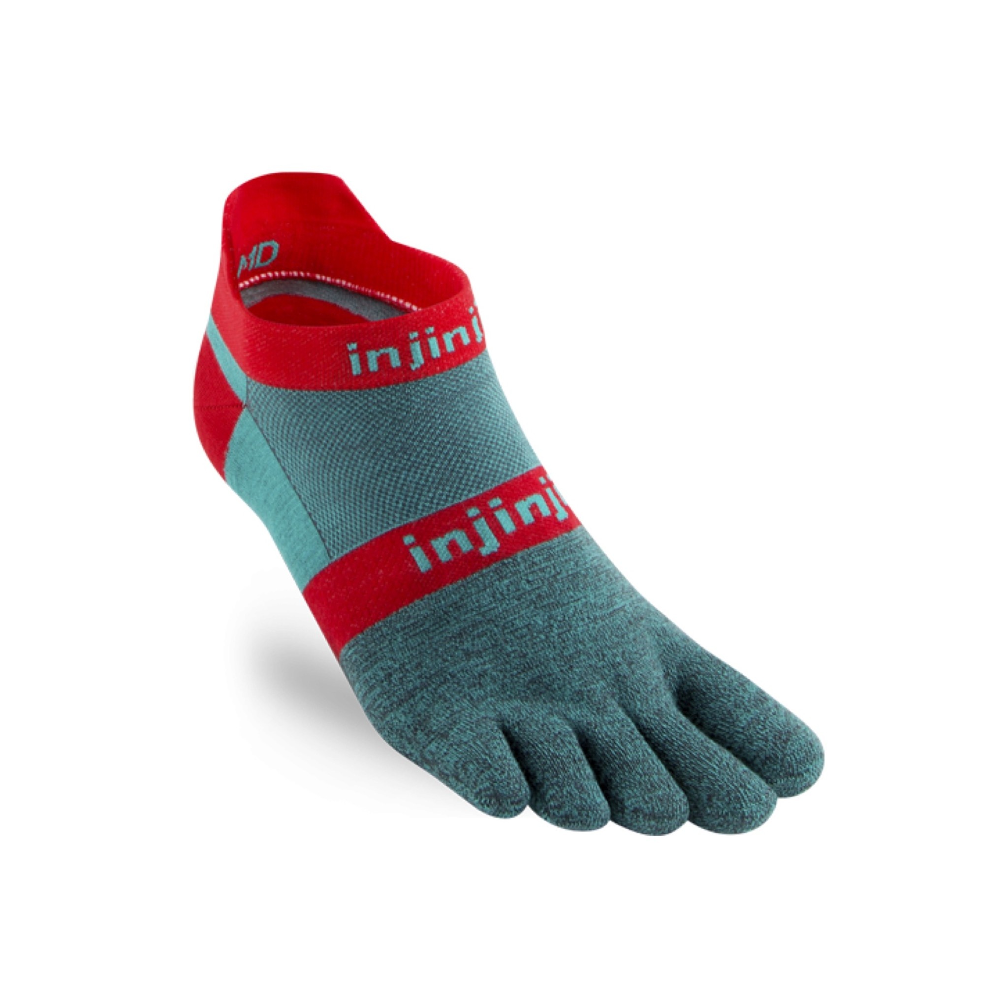 Injinji Run Lightweight No-Show Coolmax - Spice – Running Lab Singapore