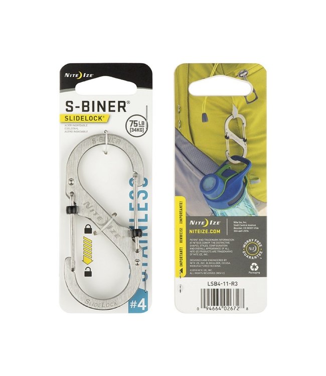 Nite Ize Carabiner SlideLock S-Biner