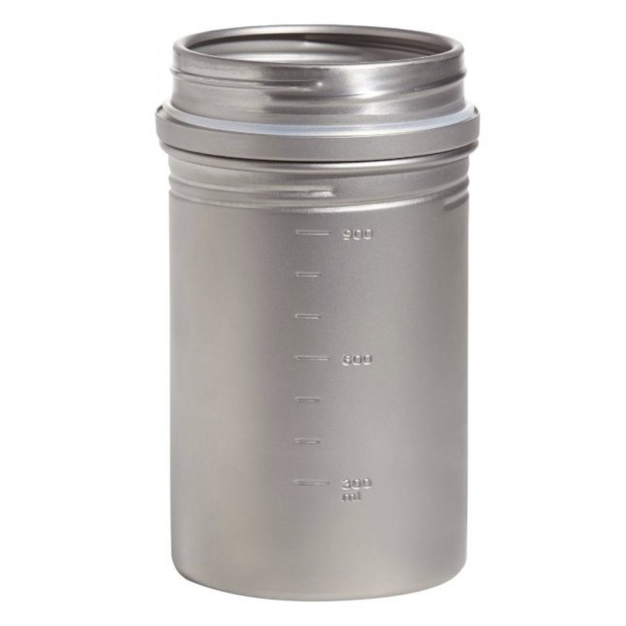 thumbnail image 2 of Vargo Titanium BOT HD Camping Pot - Ultralight Backpacking Cookware - Gray - 1 Set 2 of 4