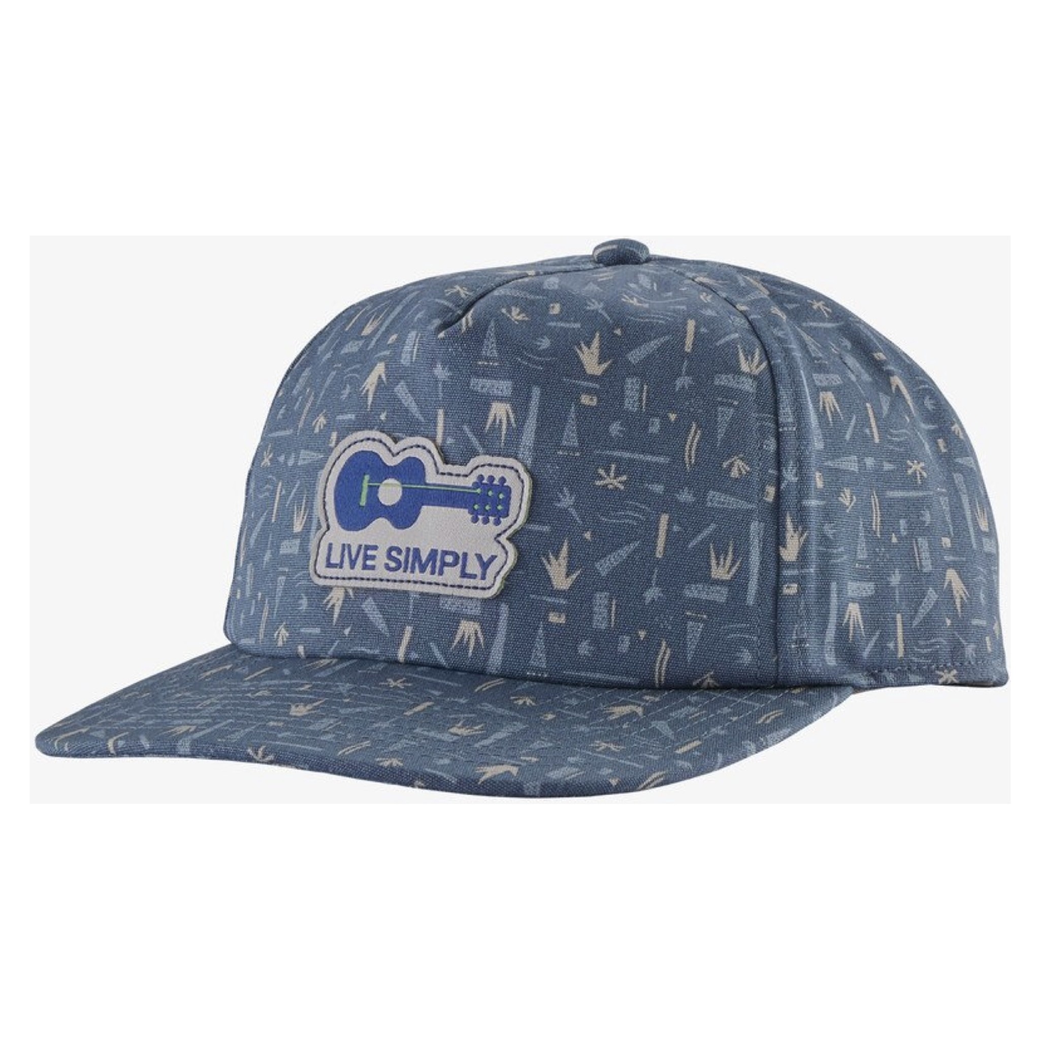 live simply patagonia hat