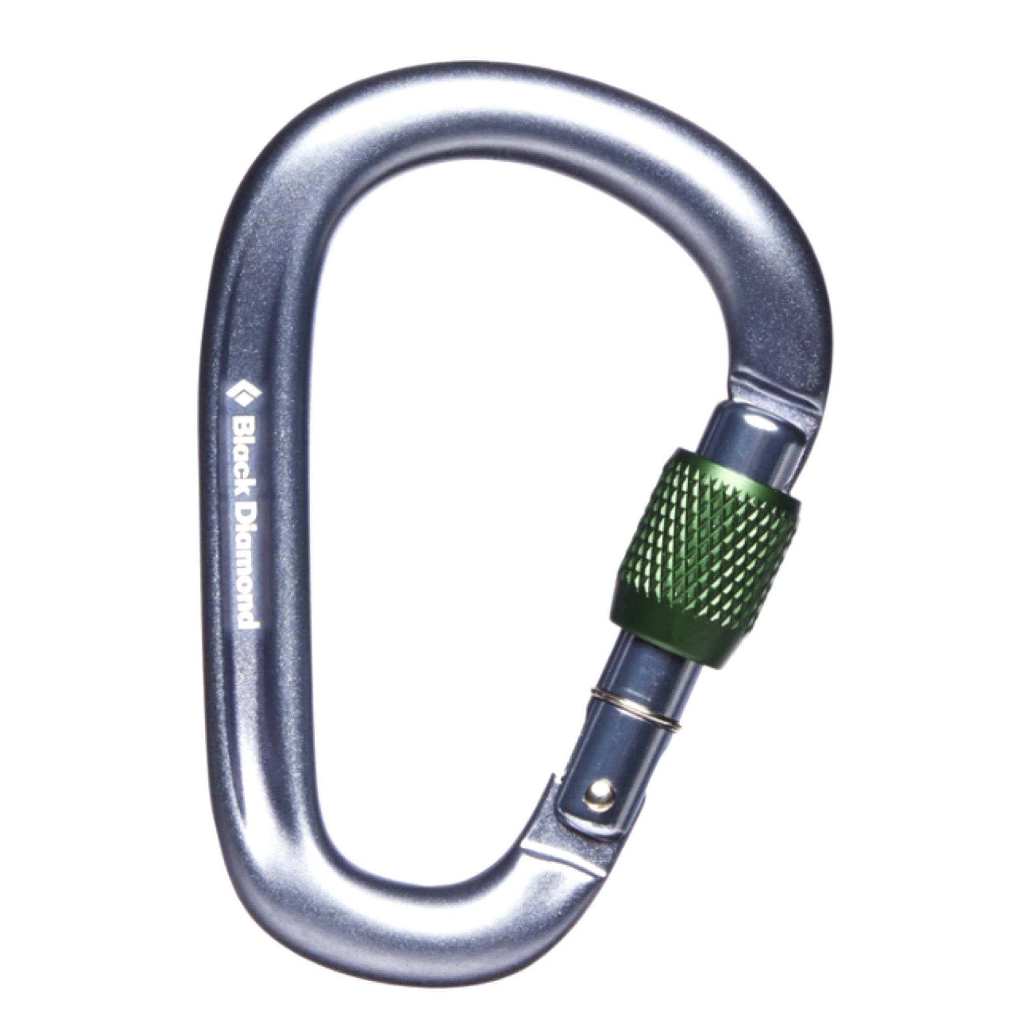 Black Diamond Pearlock Screwgate Carabiner - Outdoor Life Singapore