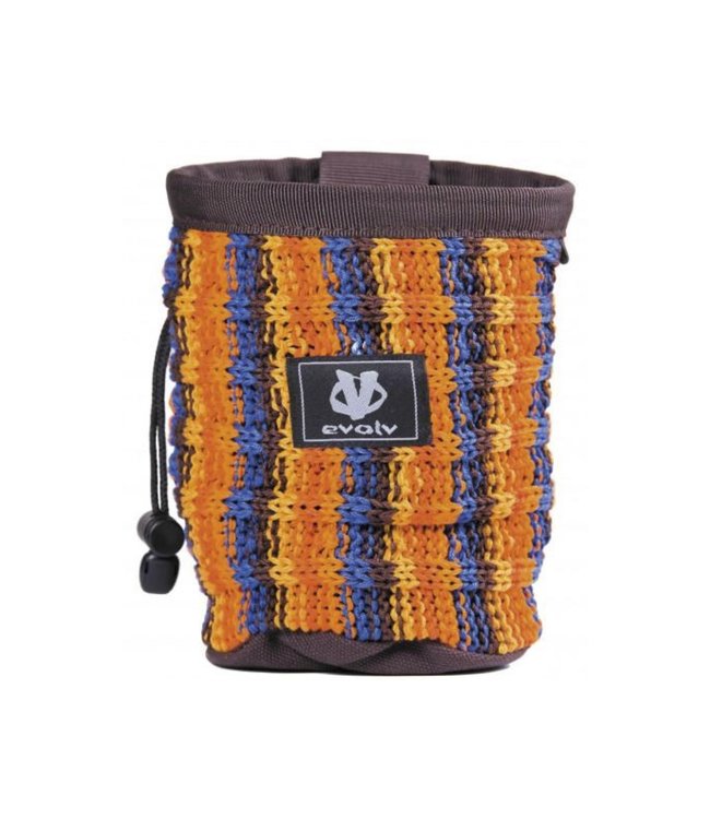 Evolv Knit Chalk Bag - Rasta, Chalk Bags