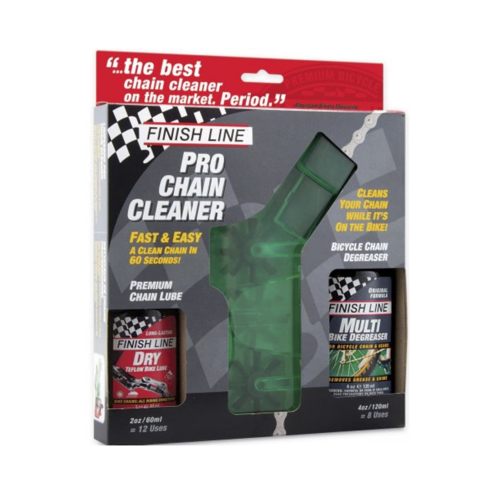 Finish Line Pro Chain Cleaner Kit with Degreaser and Dry Lub Singapore
