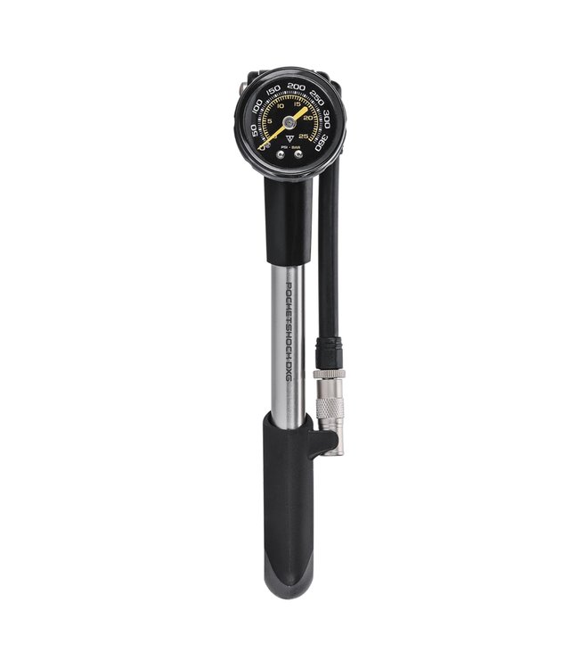 Topeak Pocket Shock DXG , w/dail gauge 360 psi/24.8 bar