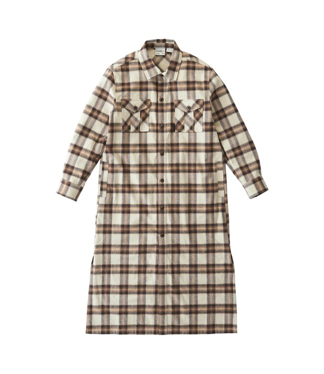 Gramicci Gramicci Flannel Shirt Dress