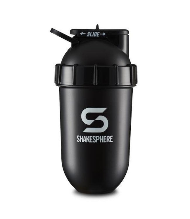 ShakeSphere Tumbler View | Shaker Bottles | 700ml - Rose Gold & Clear