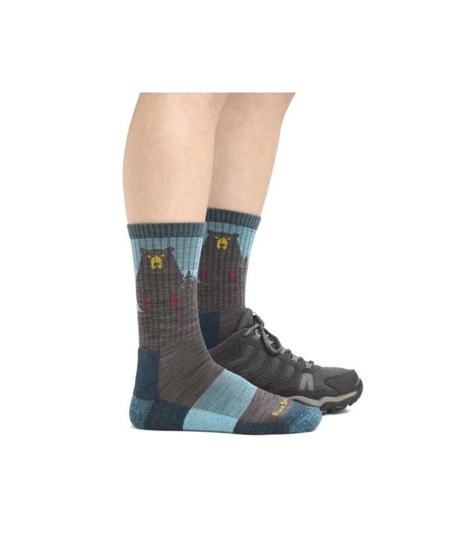 Darn Tough Women's Bear Town Micro Crew Lightweight Hiking Socks
