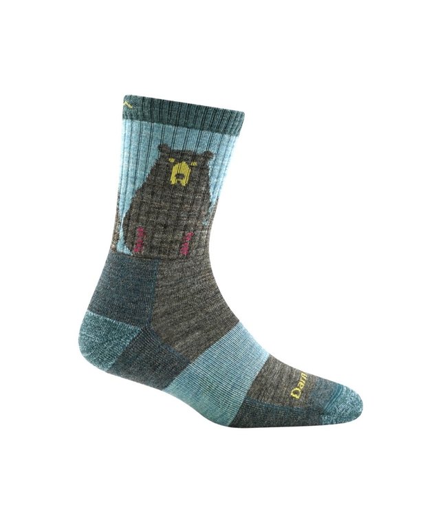 Darn Tough Women's Bear Town Micro Crew Lightweight Hiking Socks