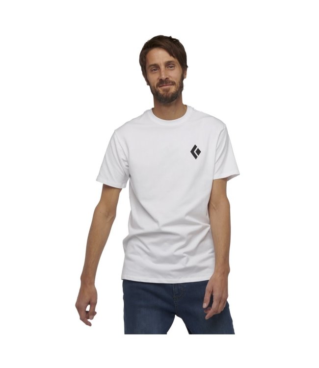 Black Diamond Men's Mountain Badge Tee - Xs - Black