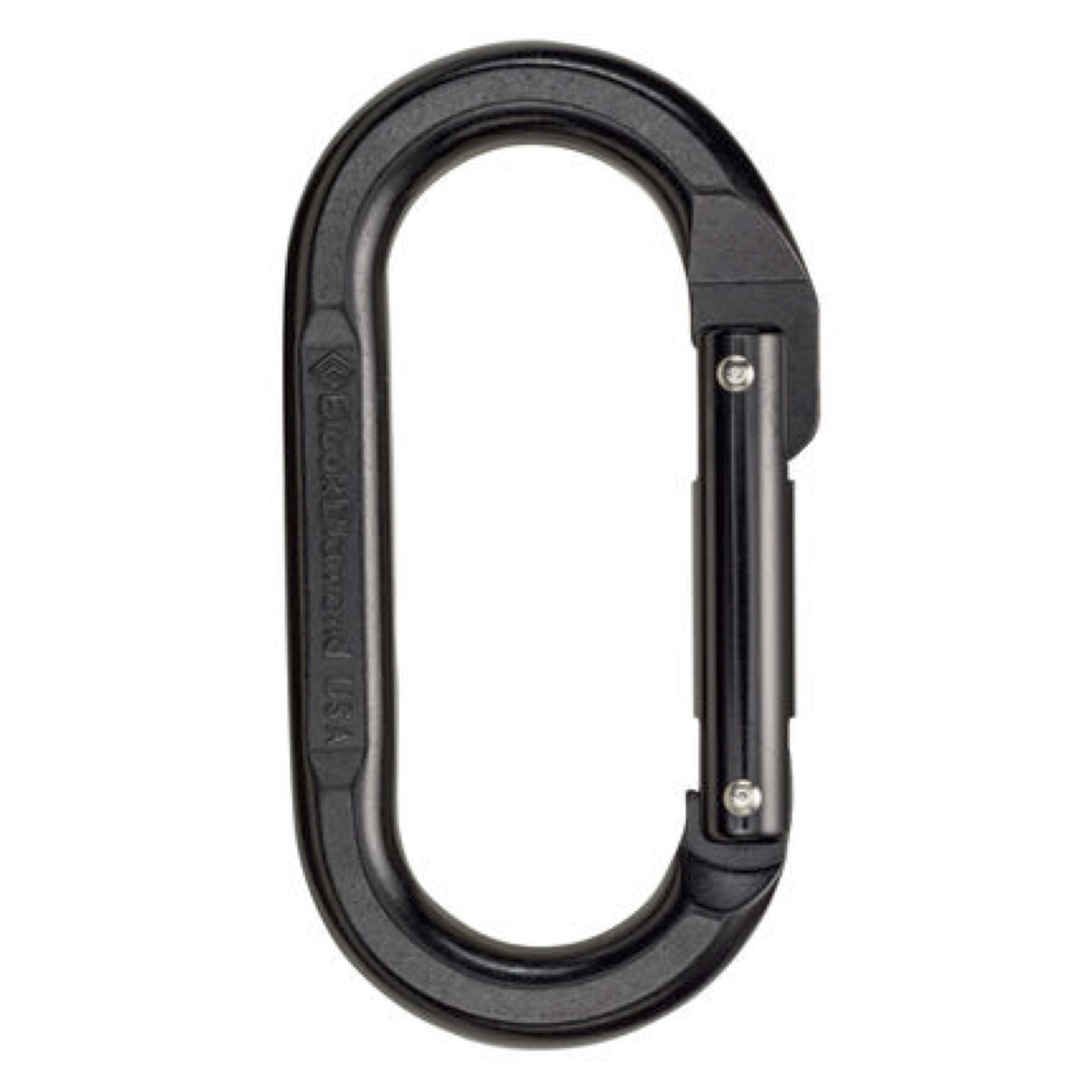 Black Diamond Oval Keylock Carabiner - Outdoor Life Singapore
