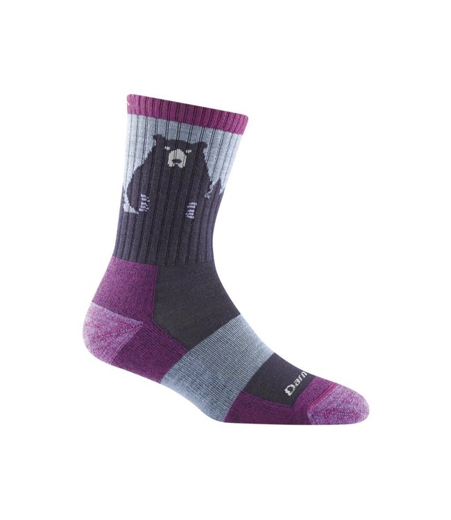 Darn Tough Women's Bear Town Micro Crew Lightweight Hiking Socks