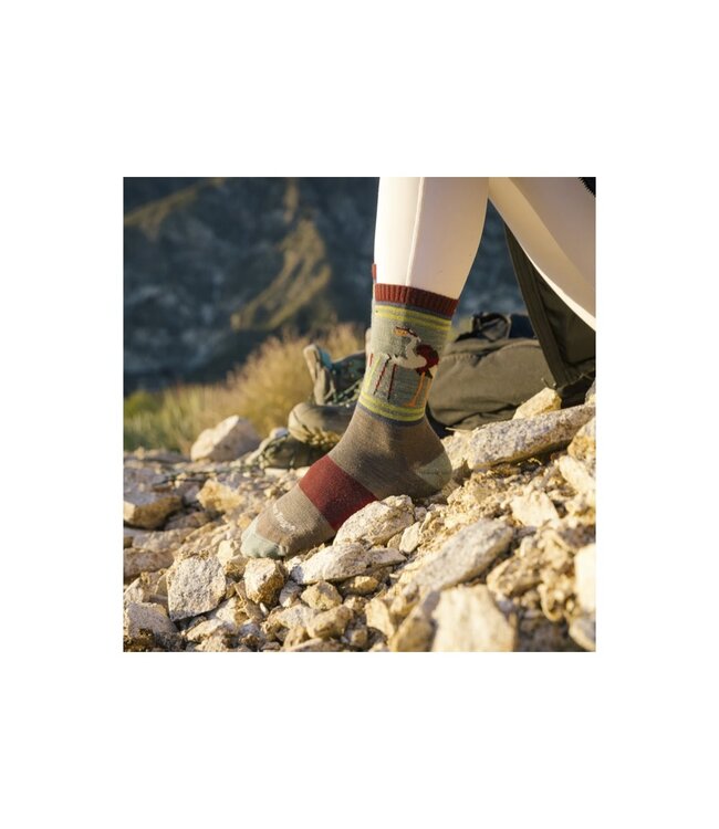 Darn Tough Women's Critter Club Micro Crew Lightweight Hiking Sock