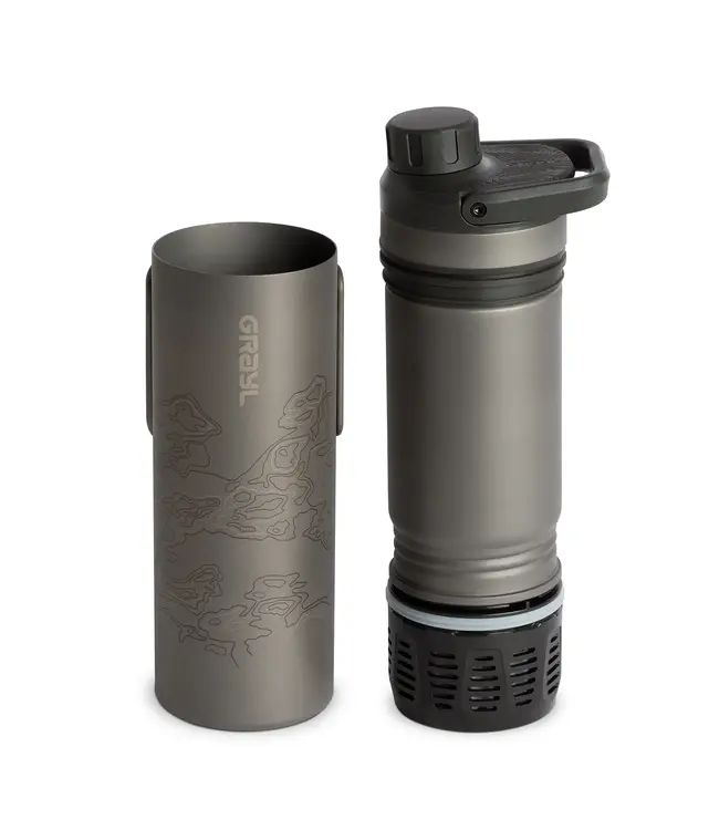 Grayl UltraPress Ti Filter & Purifier Bottle