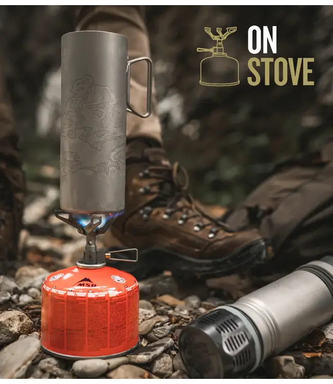 Grayl UltraPress Ti Filter & Purifier Bottle