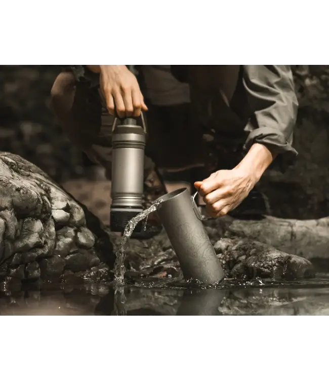 Grayl UltraPress Ti Filter & Purifier Bottle