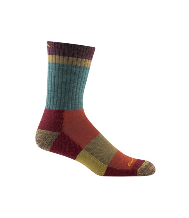 Darn Tough Men's Heady Stripe Micro Crew Lightweight Hiking Sock