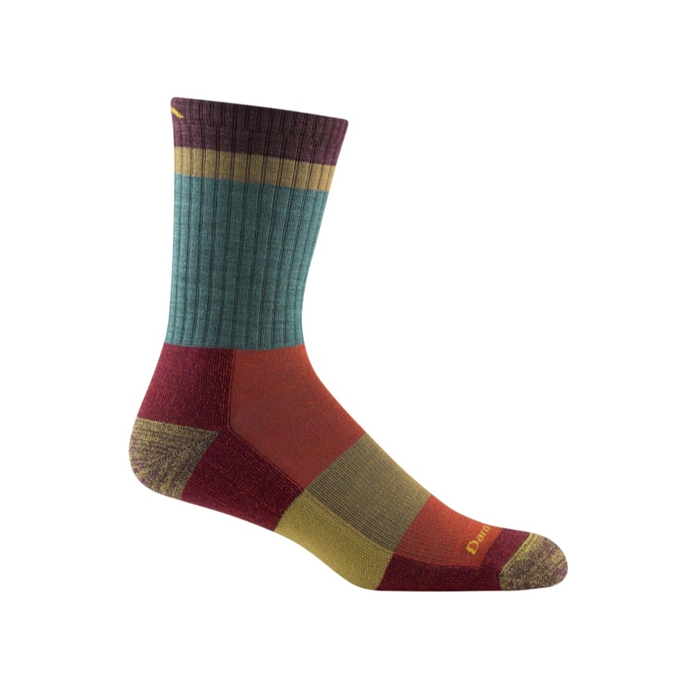 Darn Tough Men's Heady Stripe Micro Crew Lightweight Hiking Sock