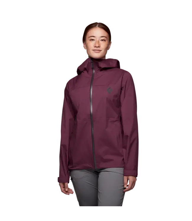 Black Diamond Women's Stormline Stretch Rain Shell