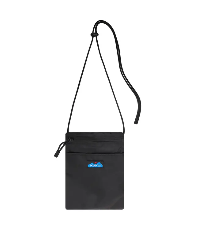 KAVU Switch Slinger Rope Pack Crossbody Rucksack - Black