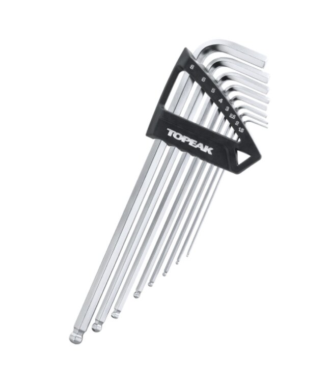 Topeak Topeak DuoHex Wrench Set, 2/2.5/3/4/5/6/8mm, 7 tools