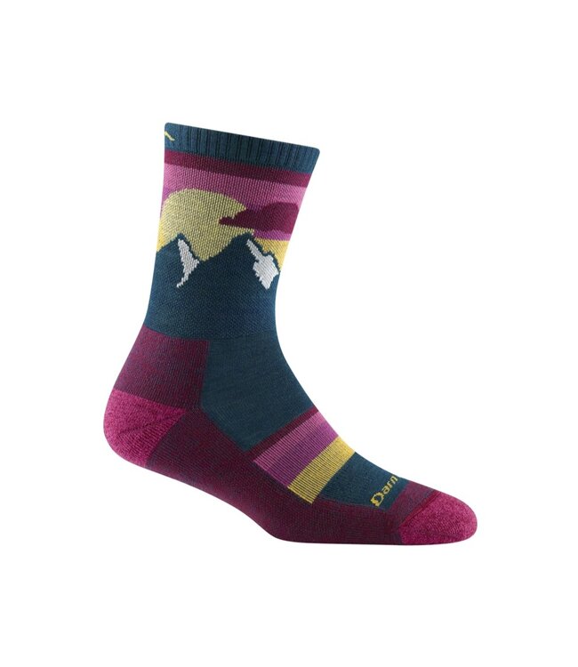 Darn Tough Women's Sunset Ledge Micro Crew Lightweight with Cushion