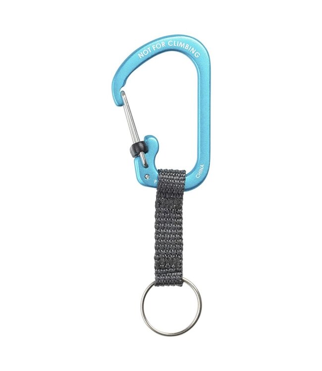 Nite Ize SlideLock Aluminum Key Ring Carabiner - Orange