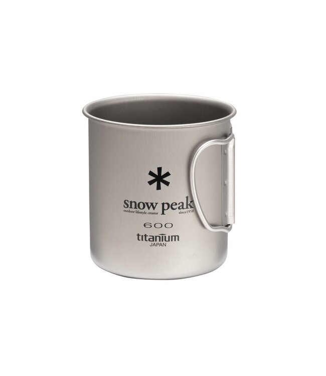 Snow Peak Ti-Single Wall 600 Mug