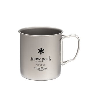 Snow Peak Snow Peak Ti-Single Wall 600 Mug