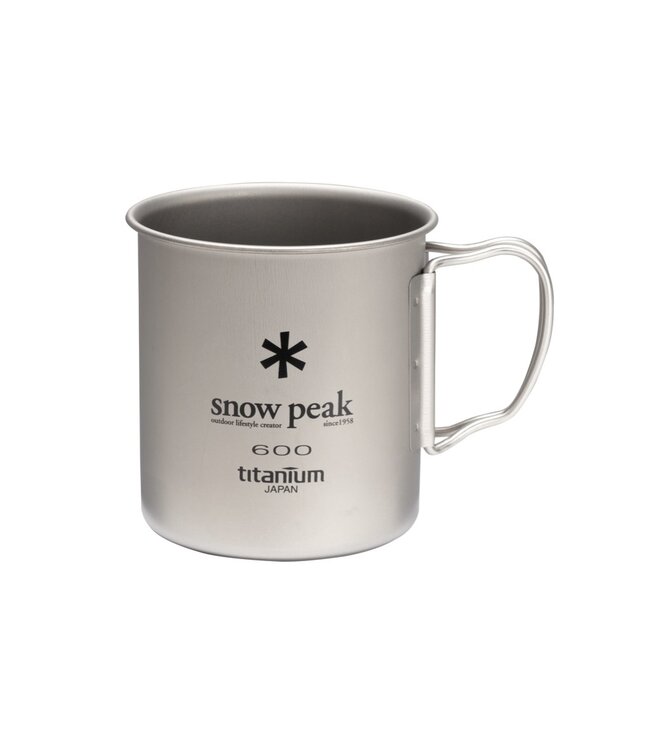 Snow Peak Snow Peak Ti-Single Wall 600 Mug