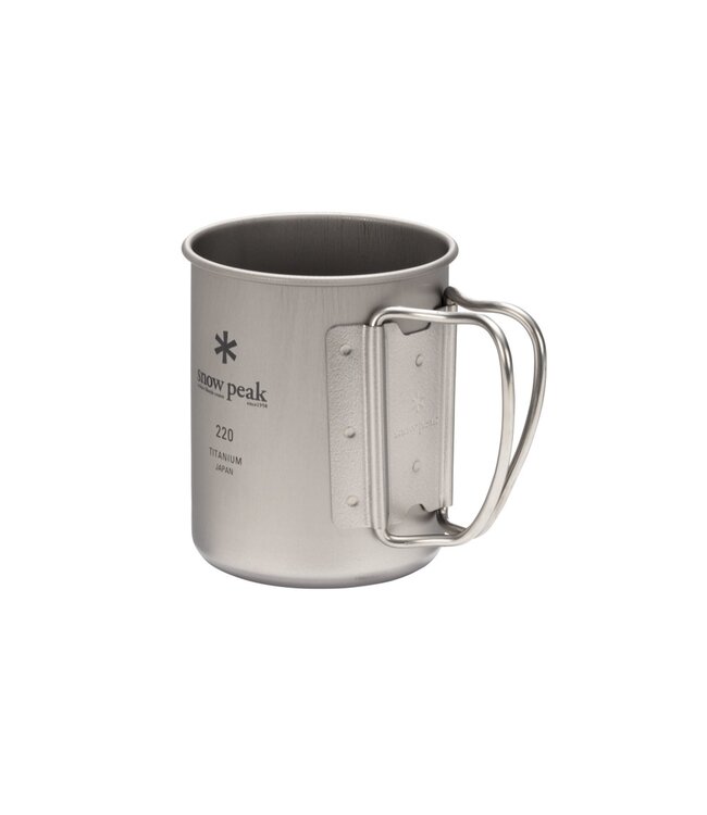 Snow Peak Ti-Single Wall 220 Mug