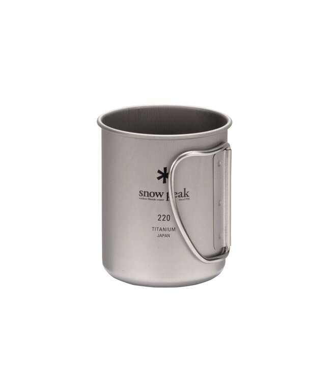 Snow Peak Ti-Single Wall 220 Mug