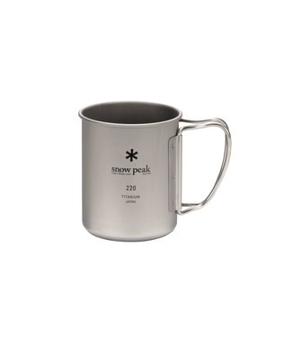 Snow Peak Snow Peak Ti-Single Wall 220 Mug