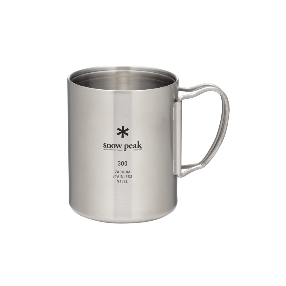 Snow Peak Ti-Double Wall Cup 220 Folding Hand