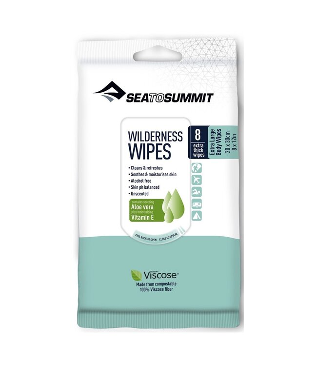 Sea To Summit Sea To Summit Wilderness Wipes Extra Large 8 Wipes