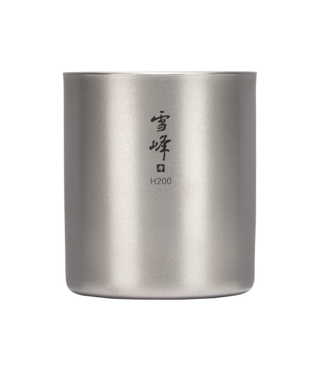 Snow Peak Ti-Double H200 Stacking Mug