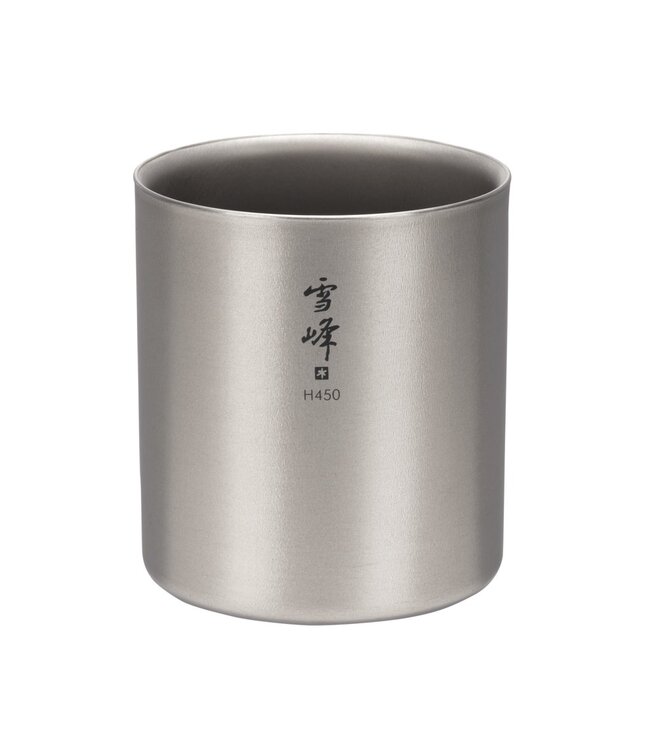 Snow Peak Ti-Double H450 Stacking Mug
