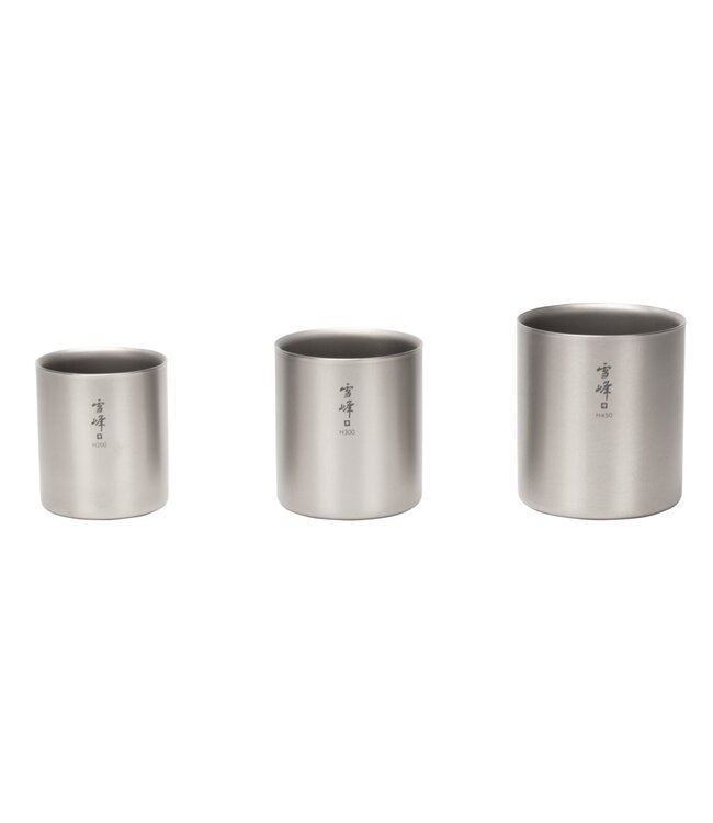 Snow Peak Ti-Double H450 Stacking Mug