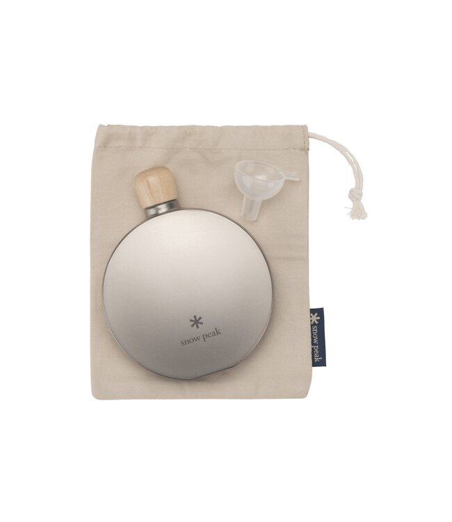 Snow Peak Flask Titanium 5.0oz(150 mL)