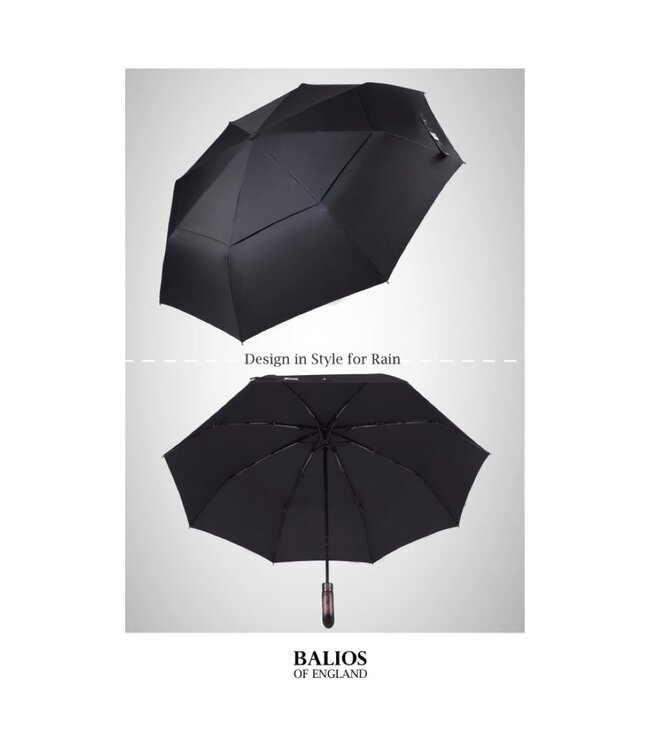 Balios Folding Auto Open Close - Double Canopy